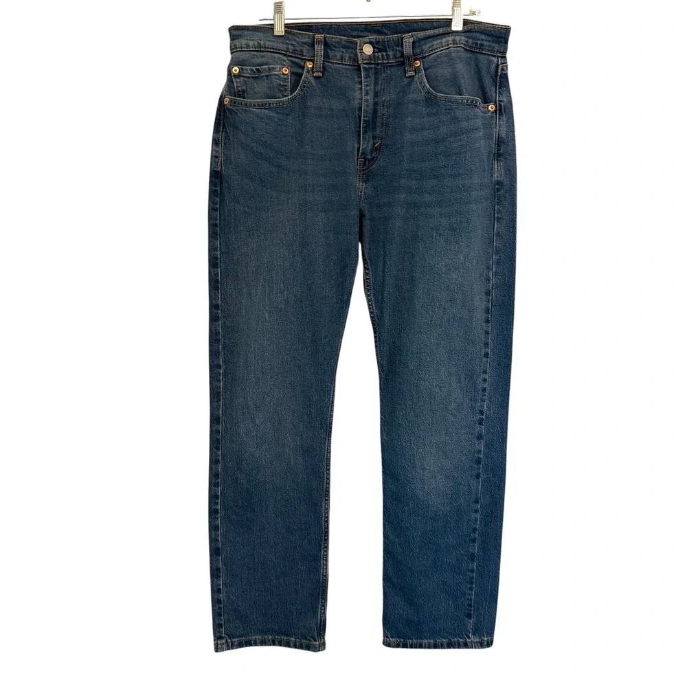 Levis 505 Regular Fit Jeans Mens 32x29 Medium Wash Blue Straight‎ Leg 00505-3171